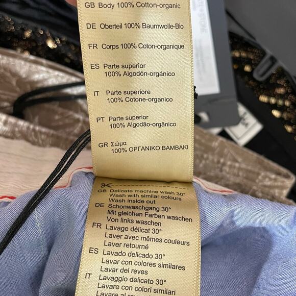 SCOTCH & SODA Fave Organic Cotton Bermuda Shorts Mint Flower Tie Dye Mens Sz XXL - Picture 9 of 9